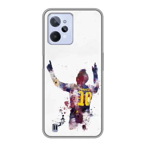 Чехол с принтом «Messi Barca» для Realme C31 Чехол с принтом «Messi Barca» для Realme C31