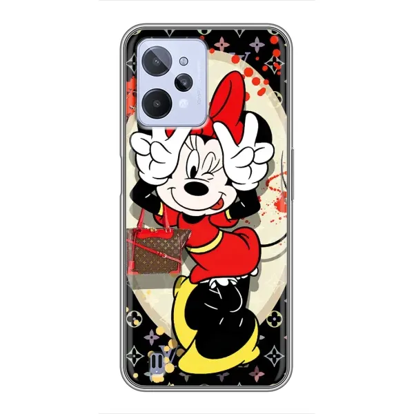 Чехол с принтом «Минни peace» для Realme C31