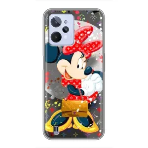 Чехол Disney Mouse Realme C31 (PREMIUMPrint) (Minni с бантиком)