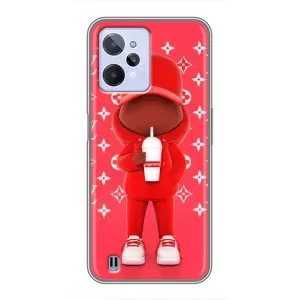 Крутые Чехлы Луи Виттон для Realme C31 (AlphaPrint) (Модный стиль)
