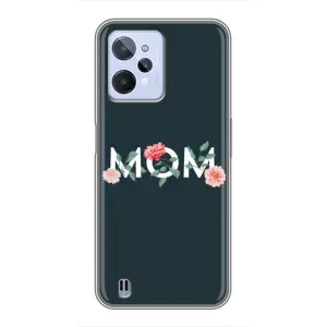Чохол з принтом «Mom дизайн» для Realme C31