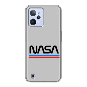 Чехол NASA для Realme C31 (AlphaPrint) (NASA)