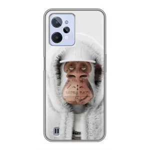 Чохли з Мавпами NFT для Realme C31 (AlphaPrint) (мавпа NFT в тату)