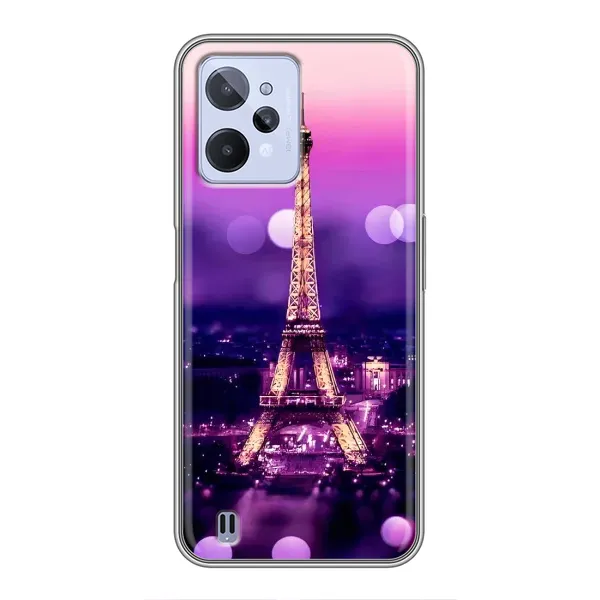 Чехол с принтом «Париж Башня» для Realme C31