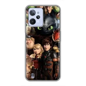 Чохол як приборкати дракона на Realme C31 (Персонажі дракона)