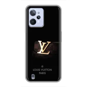 Чехлы Луи Витон для Realme C31 (AlphaPrint - LOUIS VUITTON) (ремешок LV)