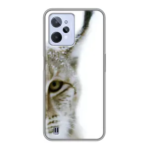 Чехлы с картинками животных Realme C31 (Рысь)