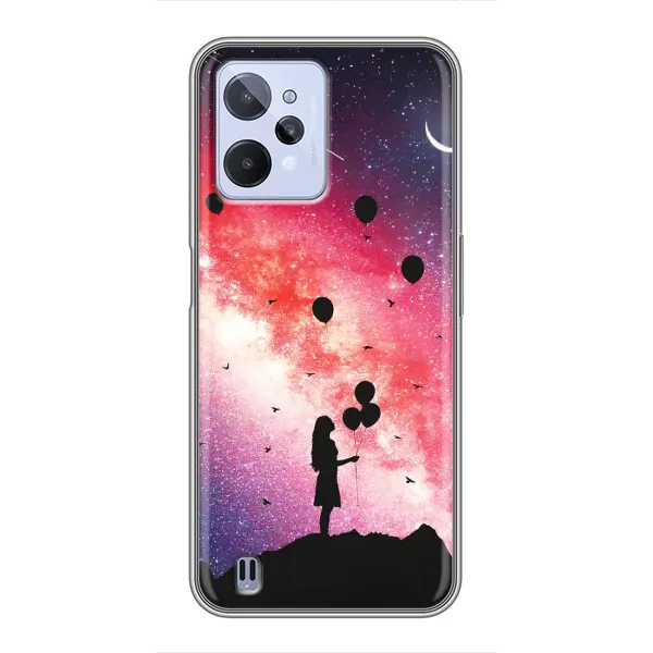 Чехол с принтом «С шариками» для Realme C31