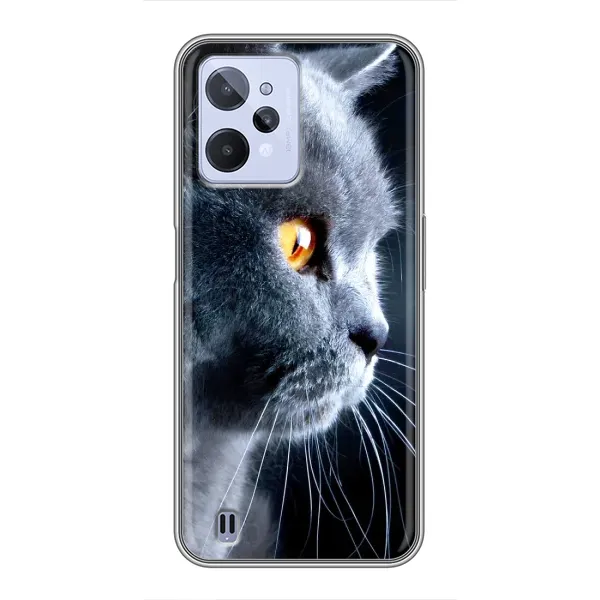 Чехол с принтом «Серый Кот» для Realme C31