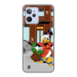 Чехли для Realme C31 - Скрудж МакДак Louis Vuitton (PREMIUMPrint) (Скрудж ЛВ)