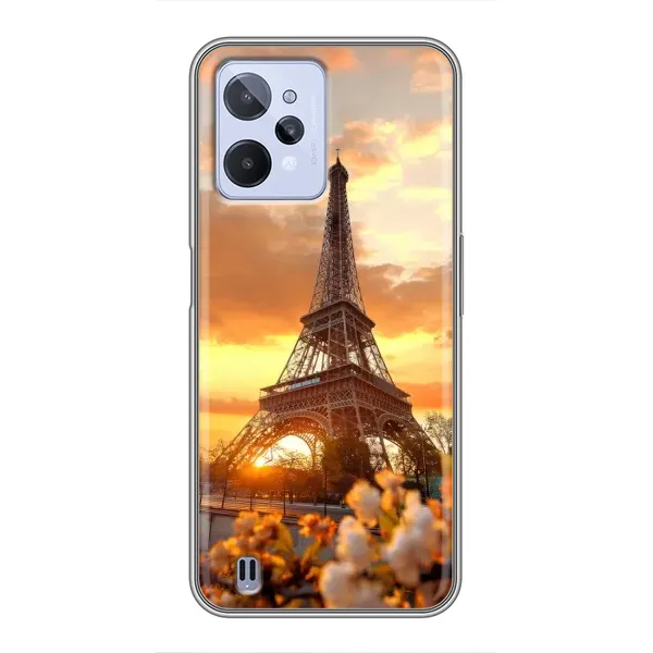Чехол с принтом «Солнечная башня» для Realme C31