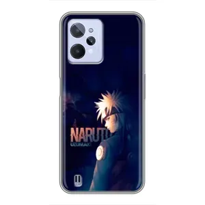 Naruto Anime Чехлы для Реалми С31 (AlphaPrint) (тень Наруто)