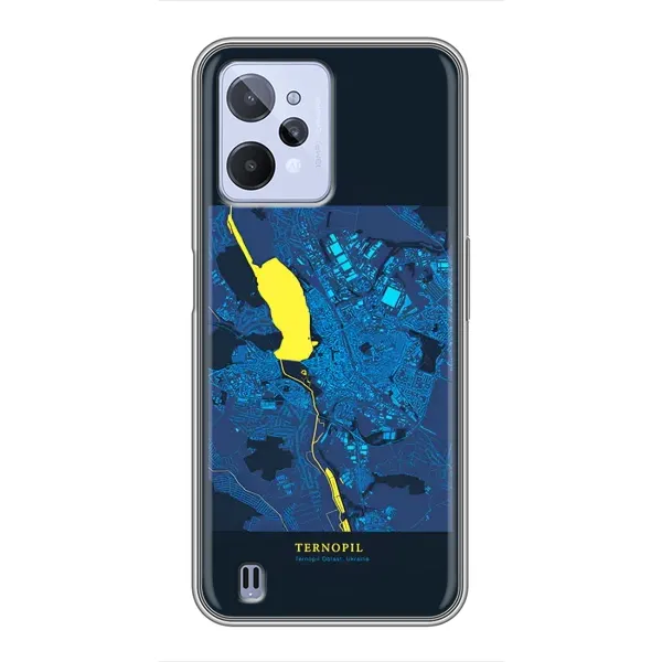 Чехол с принтом «Тернополь» для Realme C31