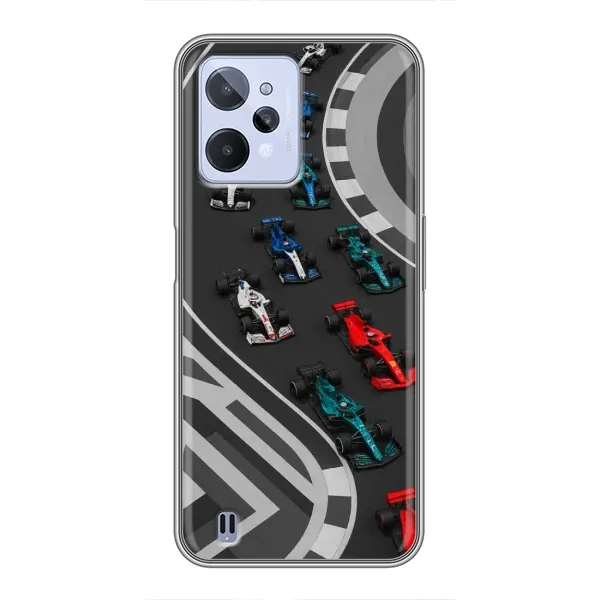 Чехол с принтом «Трасса Ф1» для Realme C31