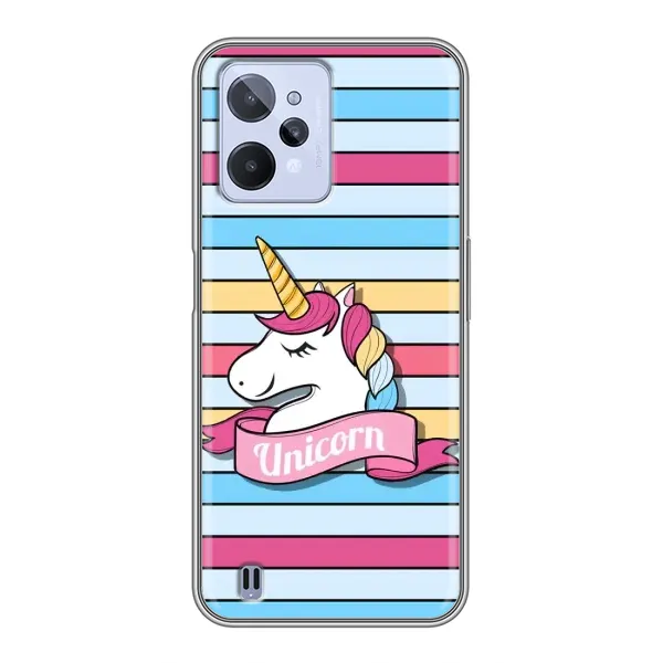 Чехол с принтом «Unicorn» для Realme C31