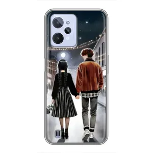 Чохол з дизайном Венздей 2 на Realme C31 (Венздей та Тайлер)