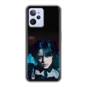 Чохли Венсдей на Realme C31 Уенсдей (AlphaPrint) (погляд Венздей)