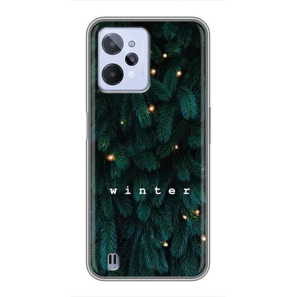 Чехол с принтом «Winter» для Realme C31