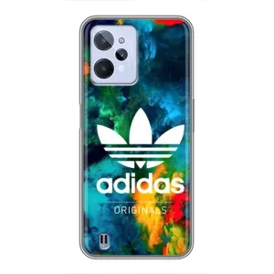 Чехлы Адидас для Realme C31 (AlphaPrint)