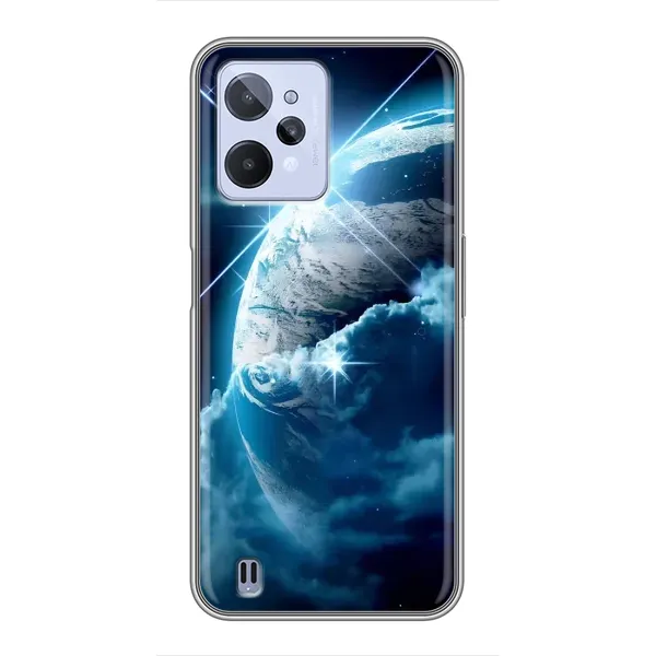 Чехол с принтом «Земля с космоса» для Realme C31