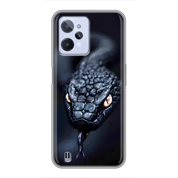 Чохол з принтом «Чорна змія» для Realme C31