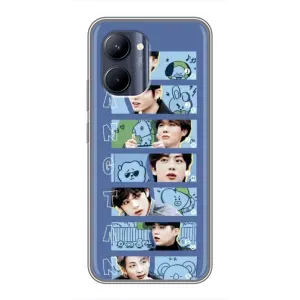 Чехлы BTS для Realme C33 (AlphaPrint) (Bangtan)