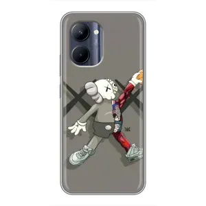 Чехлы для Realme C33 - Bearbrick Louis Vuitton (PREMIUMPrint) (Беарбрик Джордан)