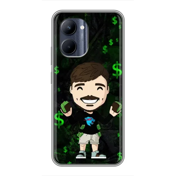 Чехол с принтом «Блогер Beast» для Realme C33