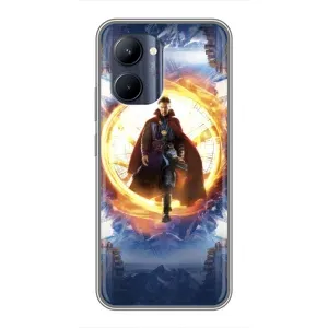 Чохли з героями Марвел Realme C33 (VPrint) (Доктор Стрендж)