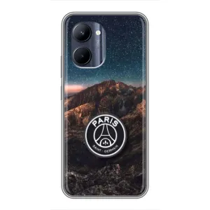 Чехлы PSG для Realme C33 (AlphaPrint) (ФК ПСЖ)
