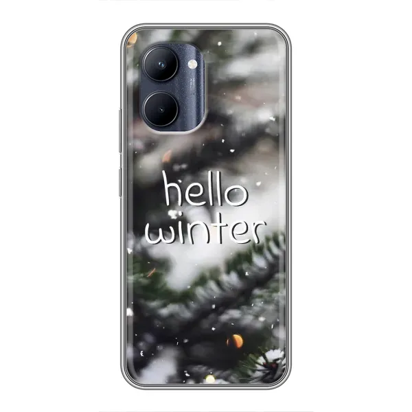 Чехол с принтом «Hello winter» для Realme C33 Чехол с принтом «Hello winter» для Realme C33