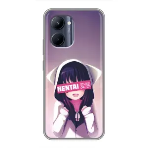 Чехлы Персонажи Аниме Наруто для Realme C33 (AlphaPrint) (Hentai chan)