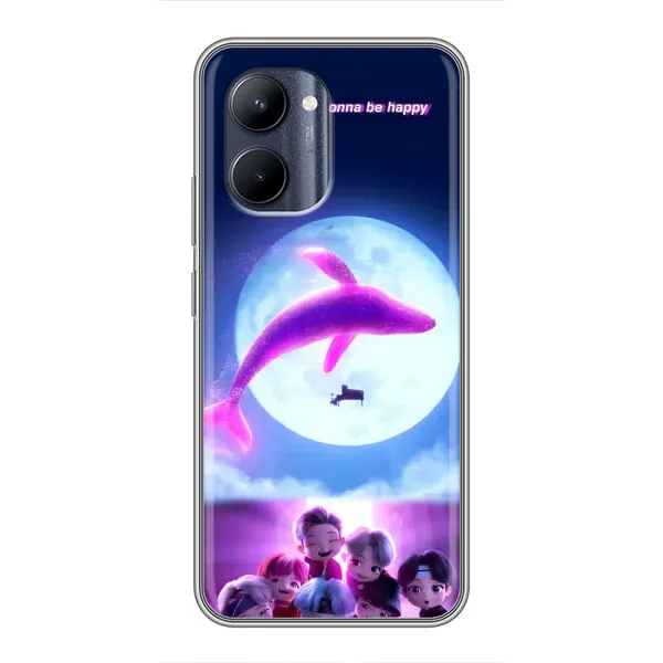Чехол с принтом «КИТ BTS» для Realme C33