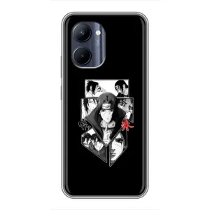Чехлы на тему: Итачи Учиха для Realme C33 (AlphaPrint) (коллаж Итачи)