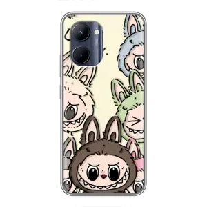 Чохол з Лабубу на Realme C33 (Золота мавпа Bored Ape)