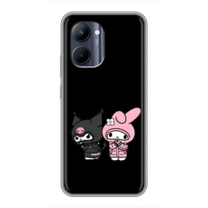 Чехол с кроликом Куроми на Realme C33 (Куроми и Мелоди)