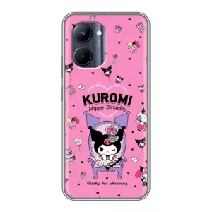 Чехлы с топовыми принтами для Реалми С33 (KUROMI)