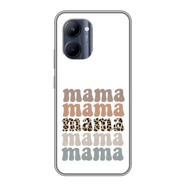 Чохол з принтом «Текстовий колаж мама» для Realme C33 Чохол з принтом «Текстовий колаж мама» для Realme C33