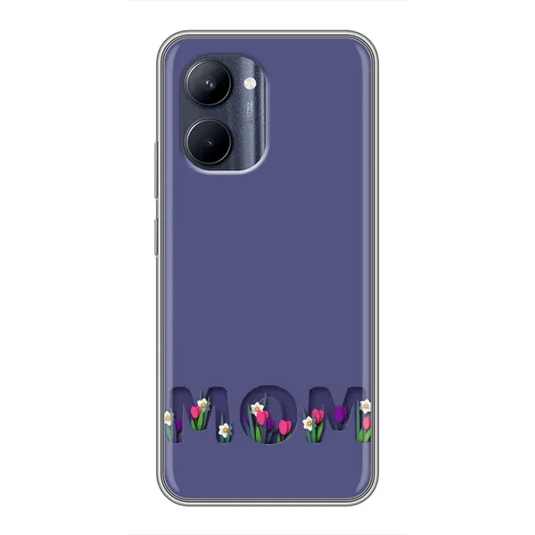 Чохол з принтом «Мама в квітах» для Realme C33 Чохол з принтом «Мама в квітах» для Realme C33