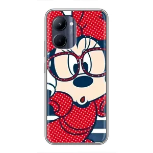 Эксклюзивный чехол для Realme C33 (AlphaPrint - Мультяшные) (Маус в очках)