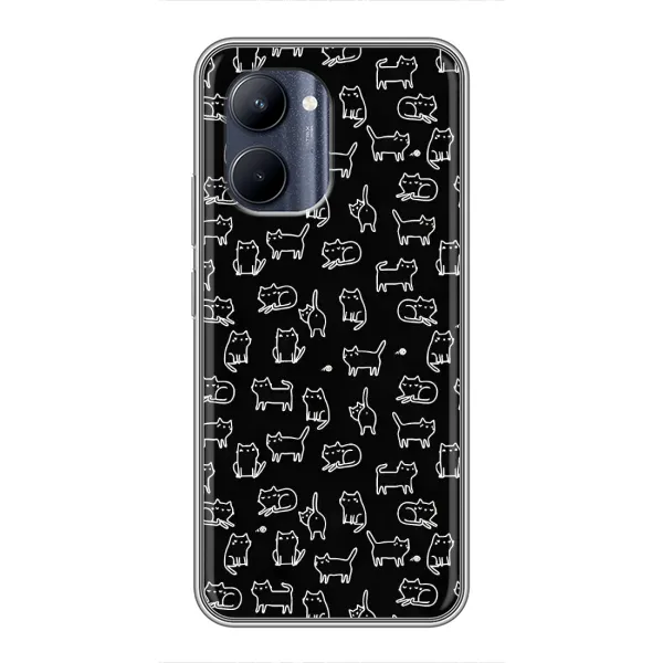 Чехол с принтом «Меленькие котики» для Realme C33