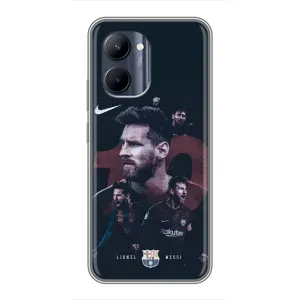 Чехлы Месси для Realme C33 (AlphaPrint) (Месси 10)