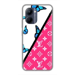 Брендновые Чехлы для Realme C33 - (PREMIUMPrint) (Мода LV)