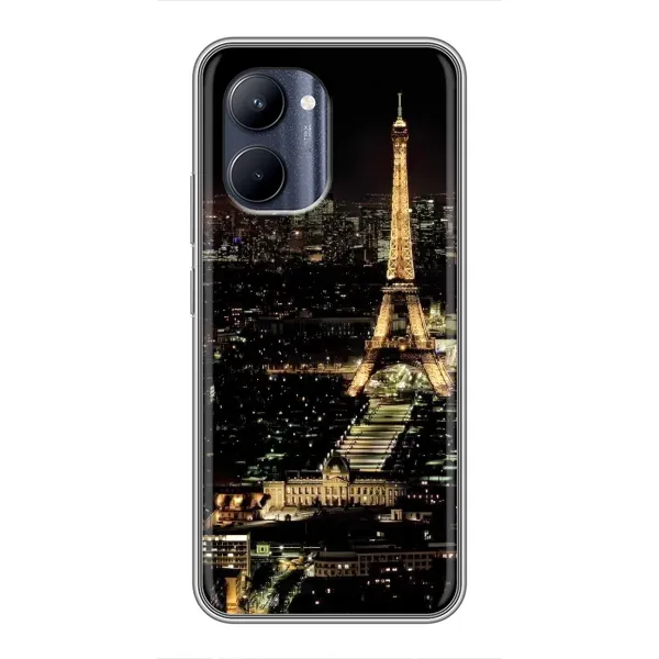 Чехол с принтом «Ночной Париж» для Realme C33