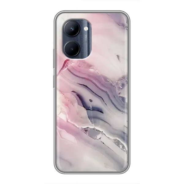 Чохол з принтом «Пурпурний Мрамор» для Realme C33 Чохол з принтом «Пурпурний Мрамор» для Realme C33