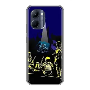 Різдвяні, Святкові Чохли для РеалМi C33 (Різдво в Україні)
