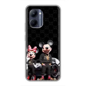 Чехол Disney Mouse Realme C33 (PREMIUMPrint) (Семья Маусов)