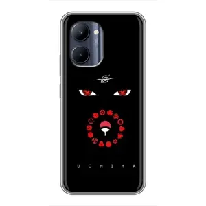 Чехлы на тему: Итачи Учиха для Realme C33 (AlphaPrint) (глаза Итачи)