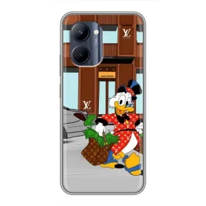Чехли для Realme C33 - Скрудж МакДак Louis Vuitton (PREMIUMPrint) (Скрудж ЛВ)