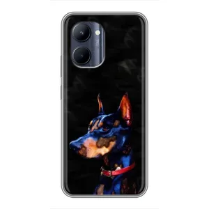 Чехлы с картинками животных Realme C33 (Собака)